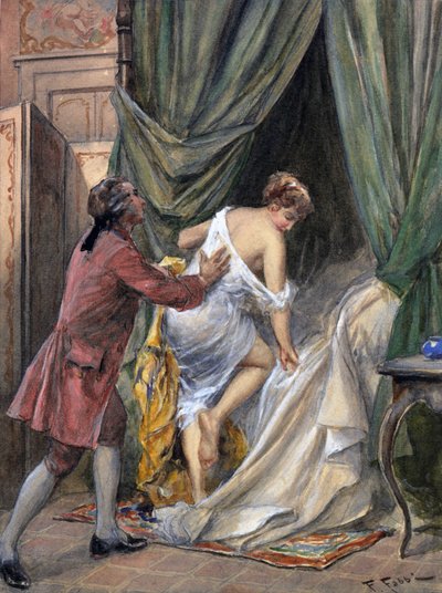 Giovanni Giacomo Casanova, z knihy "Casanovovy paměti". od Fabio Fabbi