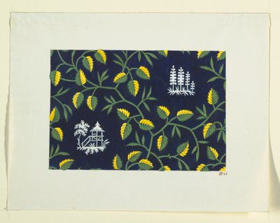 Květinový design pro tištěný textil od Fabrique de Fazy aux Bergues