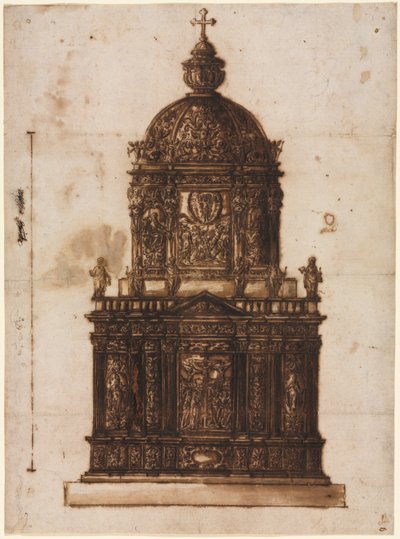 Design pro Ciborium, 1600s. od Fantoni Family Workshop