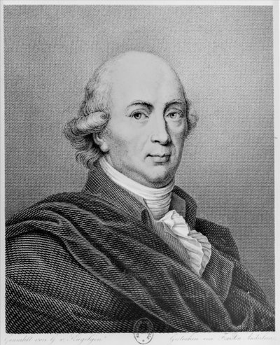Portrét Johanna Gottfrieda Herdera od Faustino Anderloni