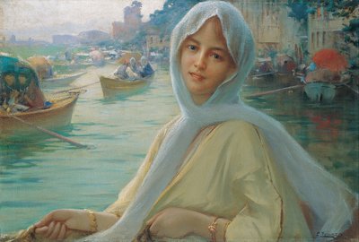 Zábava v Göksu od Fausto Zonaro