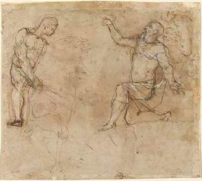Figurové studie od Federico Barocci