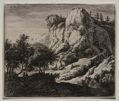 Čtyři krajiny: Klikatý dřevěný most od Federico Barocci