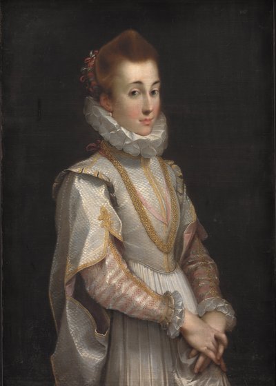 Portrét mladé dámy od Federico Barocci