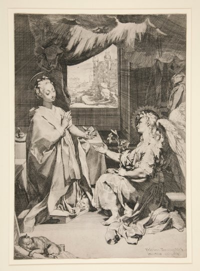 Zvěstování od Federico Barocci