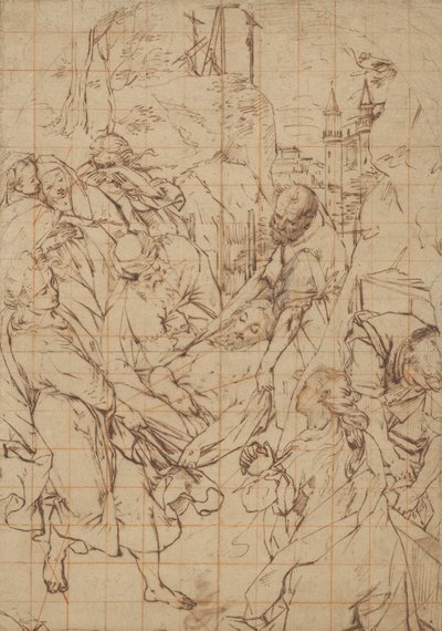 Kristovo pohřbení od Federico Barocci