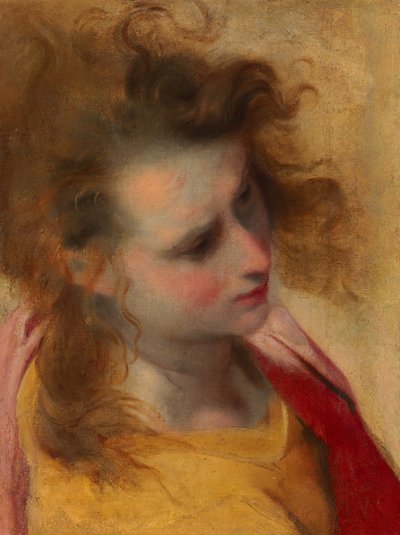 Hlava svatého Jana Evangelisty od Federico Barocci