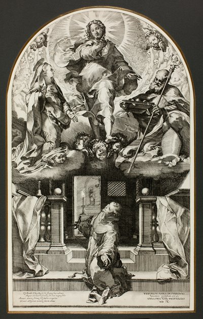 Vize svatého Františka od Federico Barocci