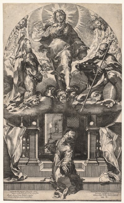 Vidění svatého Františka, 1581. od Federico Barocci