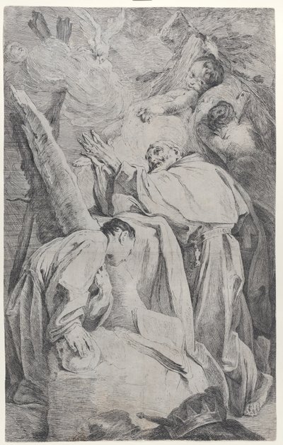 Extáze blahoslaveného Piera Gambacortiho z Pisy, ca. 1725-28. od Federico Bencovich