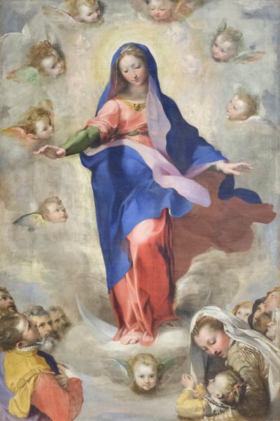 Neposkvrněné početí, asi 1575 (olej na plátně) od Federico Fiori Barocci or Baroccio