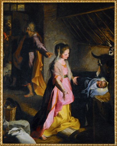 Betlém ... (malba na plátně) od Federico Fiori Barocci or Baroccio