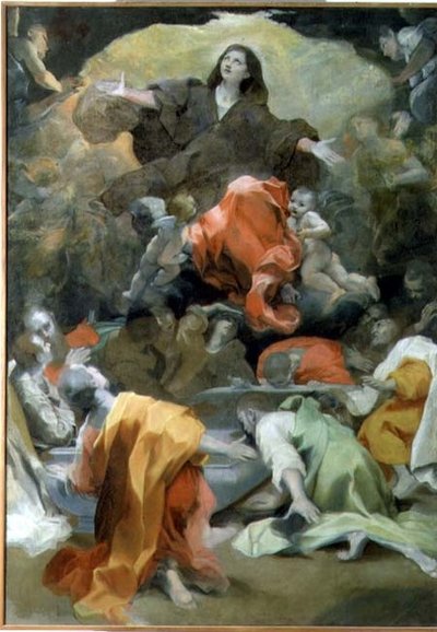 Nanebevzetí Panny Marie od Federico Fiori Barocci or Baroccio