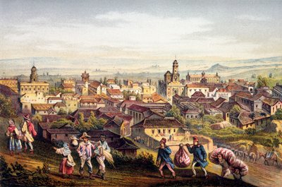 Trinidad, Kuba, 1840 od Federico Mialhe