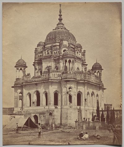 Hrobka Saadat Ali v paláci Kaiserbagh od Felice A. Beato