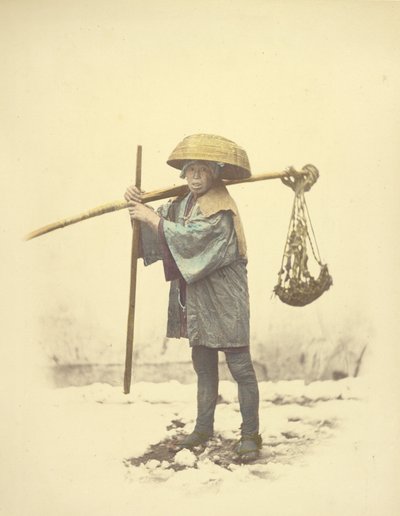 [Japonský námezdní dělník] od Felice Beato