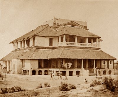 Banks House, Lucknow od Felice Beato