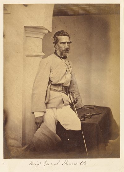 Brigádní generál sprchy, C.B. od Felice Beato