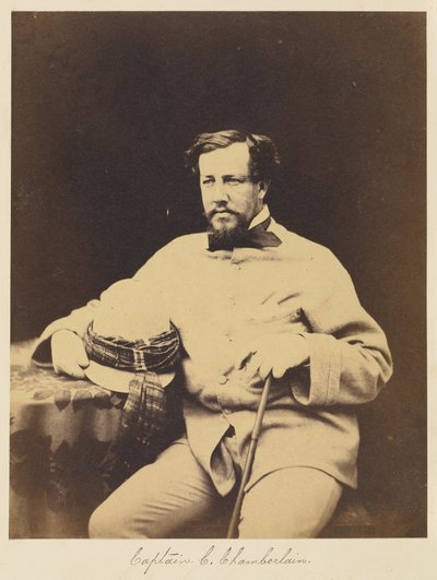 [kapitán C. Chamberlain] od Felice Beato