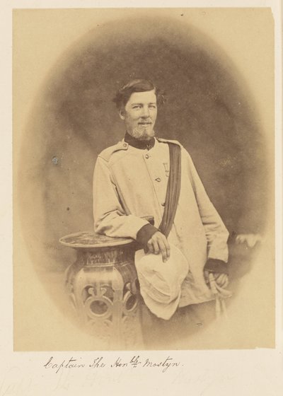 Kapitán Ctihodný Mostyn od Felice Beato