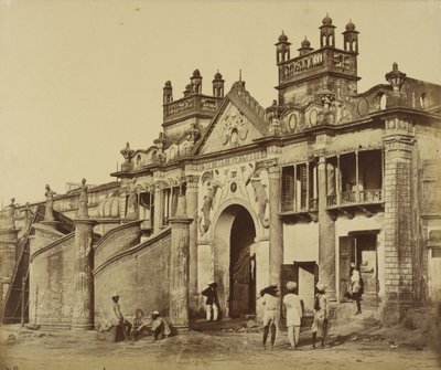 Vstup do Kaiserbagh od Felice Beato