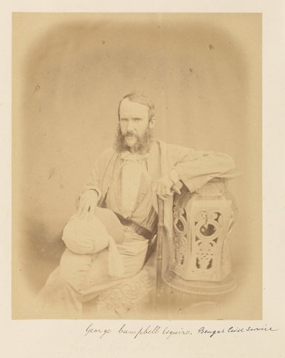 George Campbell, Esquire, bengálská státní služba od Felice Beato