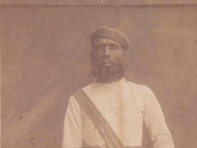 Golab Khan, Jemadar od Felice Beato