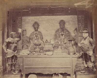 Head Quarter House, First Division, Pehtang, Čína, 1860. od Felice Beato