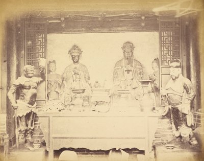 Sídlo společnosti, 1. divize, Pehtang, Čína, 1. srpna 1860 od Felice Beato