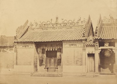 Joss House, Canton od Felice Beato