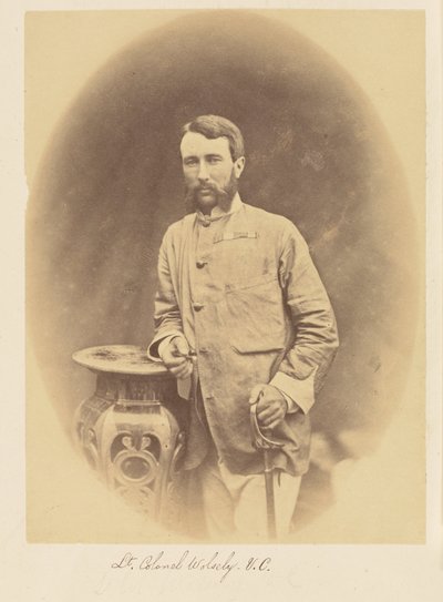 Podplukovník Wolsely, V.C. od Felice Beato