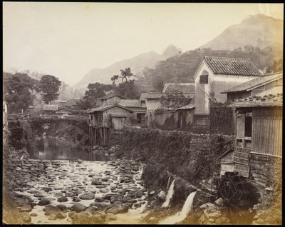Nagasaki z potočních domorodých měst od Felice Beato