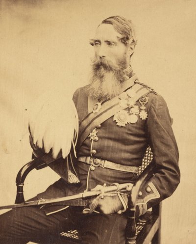 [Portrét brigádního generála sira Charlese Van Straubenzeeho] od Felice Beato