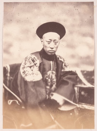 Prince Gong Q v síti Číny, 1860 od Felice Beato