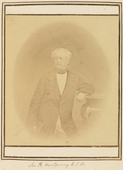Sir R. Montgomery, K.C.B. od Felice Beato
