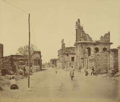 The Cawnpore Road, Lucknow od Felice Beato