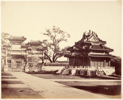 [Velký císařský palác, Peking] od Felice Beato