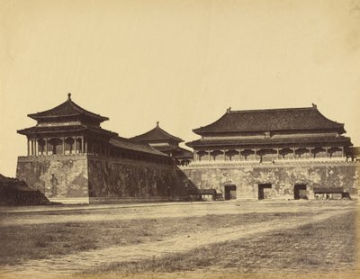 Velký císařský zimní palác, Peking, 29. října 1860 od Felice Beato