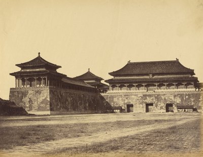 Velký císařský zimní palác, Pekin, 29. října 1860 od Felice Beato