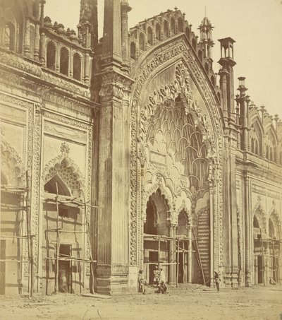 Summa Musjid Gate, Lucknow od Felice Beato