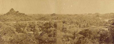 Pohled na císařský zimní palác v Pekinu, ukázka umělého mlýna, 29. října 1860 od Felice Beato