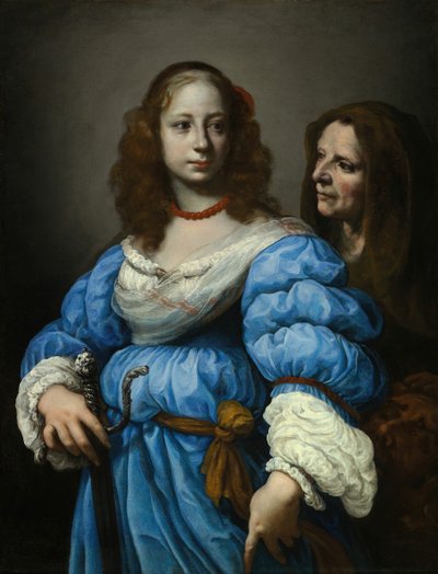 Judith s hlavou Holofernes, c. 1665. od Felice Ficherelli