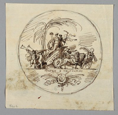 Ceres a Triptolemus od Felice Giani