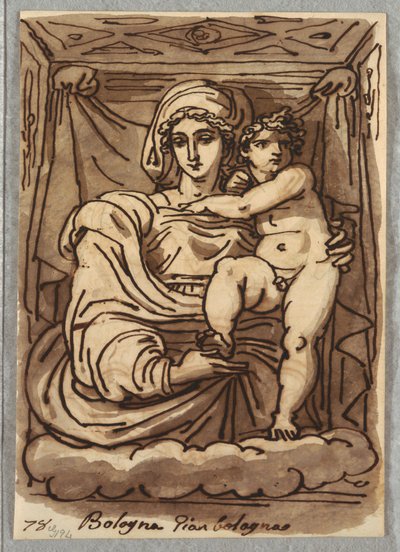 Madonna a dítě od Felice Giani