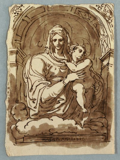 Madonna a dítě od Felice Giani