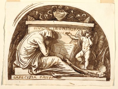 Sepulkrální památník pro Leonida Spada od Felice Giani