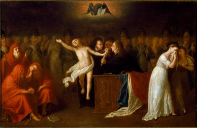 Vyhlášením občanského zákoníku nebo zákoníku Napoleona Bonaparta (1765-1821) ze dne 21.3.1804 upravujícího zákony mezi soukromými osobami, ženy napravo pravděpodobně symbolizují právo upravující postavení matky v rodině, podřadné na od Felice Guascone