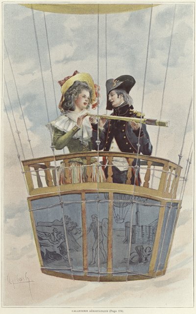 Letecká galantnost od Felicien baron de Myrbach Rheinfeld