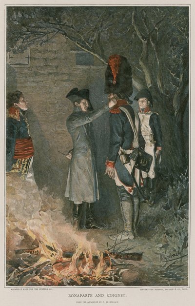 Bonaparte a Coignet od Felicien baron de Myrbach Rheinfeld