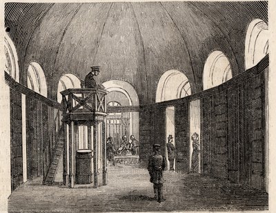 Paříž – věznice Petite Roquette (vězení pro ženy a mladistvé) – od Felix (after) Thorigny